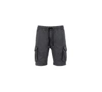 Alpha Industries Cotton Twill Jogger Short Pants for Men Size M - vintage grey
