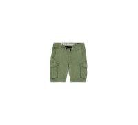 Alpha Industries Cotton Twill Jogger Short Pants for Men Size XL - vintage green