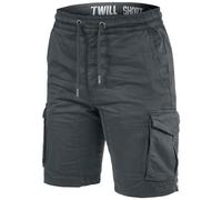 Alpha Industries Cotton Twill Sweat Shorts Grey S Man
