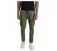 Alpha Industries Cotton Twill Pants Green M Men