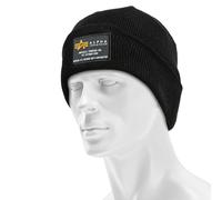 Alpha Industries Crew Beanie Hat - Black