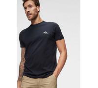 Alpha Industries Basic Small Logo Short Sleeve T-shirt Blue XL Men