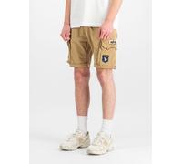 Alpha Industries Crew Patch Short for Men Size 31 - sand