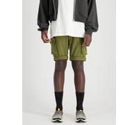 Alpha Industries Crew Short Cargo Shorts for Men Size 28 - moss green