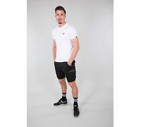Alpha Industries Mens Crew Shorts in Black - Size 32W/32L