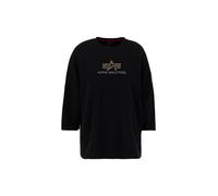 Alpha Industries Crystal Oversized Women Sweatshirt for Women Size S - black