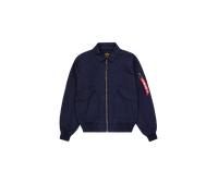 Alpha Industries CWU-36/P Canvas Light Bomber Jacket Bomber Jackets for Men Size L - ultra navy