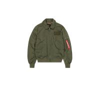 Alpha Industries CWU-36/P TT Light Bomber Jacket Bomber Jackets for Men Size S - dark olive