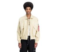 Alpha Industries CWU-45 Canvas Honolulu Jacket - Vintage White