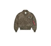 Alpha Industries CWU-45 Heritage Bomber Jacket Bomber Jackets for Men Size L - mud olive