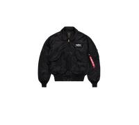Alpha Industries CWU-45 Heritage Bomber Jacket Bomber Jackets for Men Size M - black