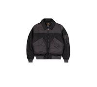 Alpha Industries CWU-45/P Colorblock Bomber Jacket Bomber Jackets for Men Size S - black