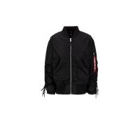 Alpha Industries CWU MA-1 Bomber Jacket Women for Women Size S/M - black