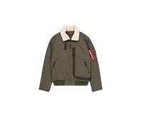 Alpha Industries DA-3 Bomber Winter Jacket Bomber Jackets for Men Size M - dark olive