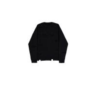 Alpha Industries Distressed Logo Sweatshirt Knitwear for Men Size 2XL - black