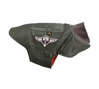 Alpha Industries Dog MA-1 Nylon Flight Jacket for Dogs Sage Green