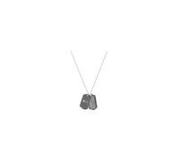 Alpha Industries Dog Tag Necklace - Silver