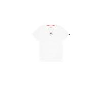 Alpha Industries Dog-Tag T-Shirt for Men Size S - white