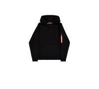 Alpha Industries Embroidery Hoodie for Men Size 3XL - black