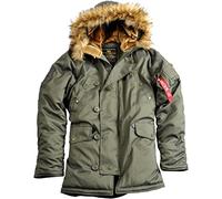 Alpha Industries Explorer Winter Jacket for Men Dark Green