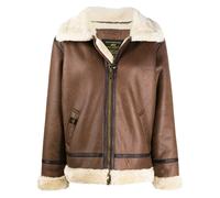 Alpha Industries faux shearling aviator jacket - Brown S