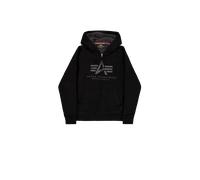 Alpha Industries Fleece Sherpa Hoodie for Men Size M - black