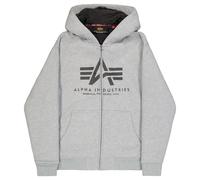 Alpha Industries Fleece Sherpa Hoodie for Men Size 3XL - grey heather