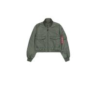 Alpha Industries G-8 WEP 1973 Vintage Bomber Jacket Bomber Jackets for Men Size L - sage-green