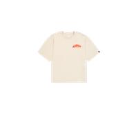 Alpha Industries Hawaii Aloha Backprint T-Shirt for Men Size L - vintage white