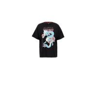 Alpha Industries Heritage Dragon Oversized T-Shirt Women for Women Size M - black