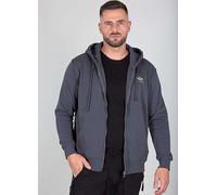 Alpha Industries Hooded Sweat Jacket Grey
