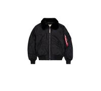 Alpha Industries Injector III Bomber Jacket for Men Size 3XL - black