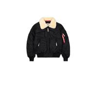 Alpha Industries Injector III Bomber Jacket for Men Size L - black/beige