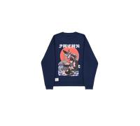 Alpha Industries Japan Warrior Sweatshirt for Men Size XS - ultra navy