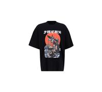 Alpha Industries Japan Warrior T-Shirt for Men Size 2XS - black