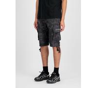 Alpha Industries Jet Camo Short for Men Size 40 - black camo