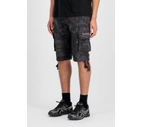 Alpha Industries Jet Camo Shorts Black 30 Man