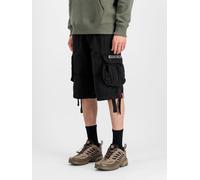 Alpha Industries Jet Short Cargo Shorts for Men Size 40 - black