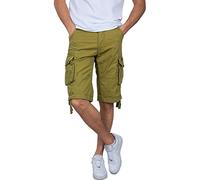 Alpha Industries Jet Short Mens Khaki Green