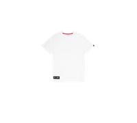 Alpha Industries Label Backprint T-Shirt for Men Size L - white
