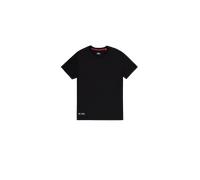 Alpha Industries Label Backprint T-Shirt for Men Size S - black/black