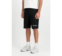 Alpha Industries Label Jogger Short Pants for Men Size M - black