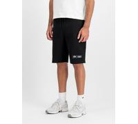 Alpha Industries Label Jogger Short Pants for Men Size M - black