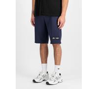 Alpha Industries Label Jogger Shorts Blue S Men