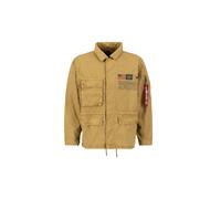 Alpha Industries Light Weight Camo Field Jacket Jackets for Men Size XL - khaki