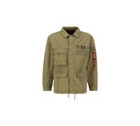 Alpha Industries Light Weight Camo Field Jacket Jackets for Men Size XL - olive