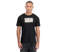 Alpha Industries Logo Airborn T-Shirt - Black