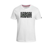 Alpha Industries Logo Airborn Short Sleeve T-shirt White L Men