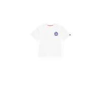 Alpha Industries Logo Back Print T-Shirt Women for Women Size S - white