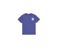 Alpha Industries Logo Backprint T-Shirt for Men Size XL - night purple
